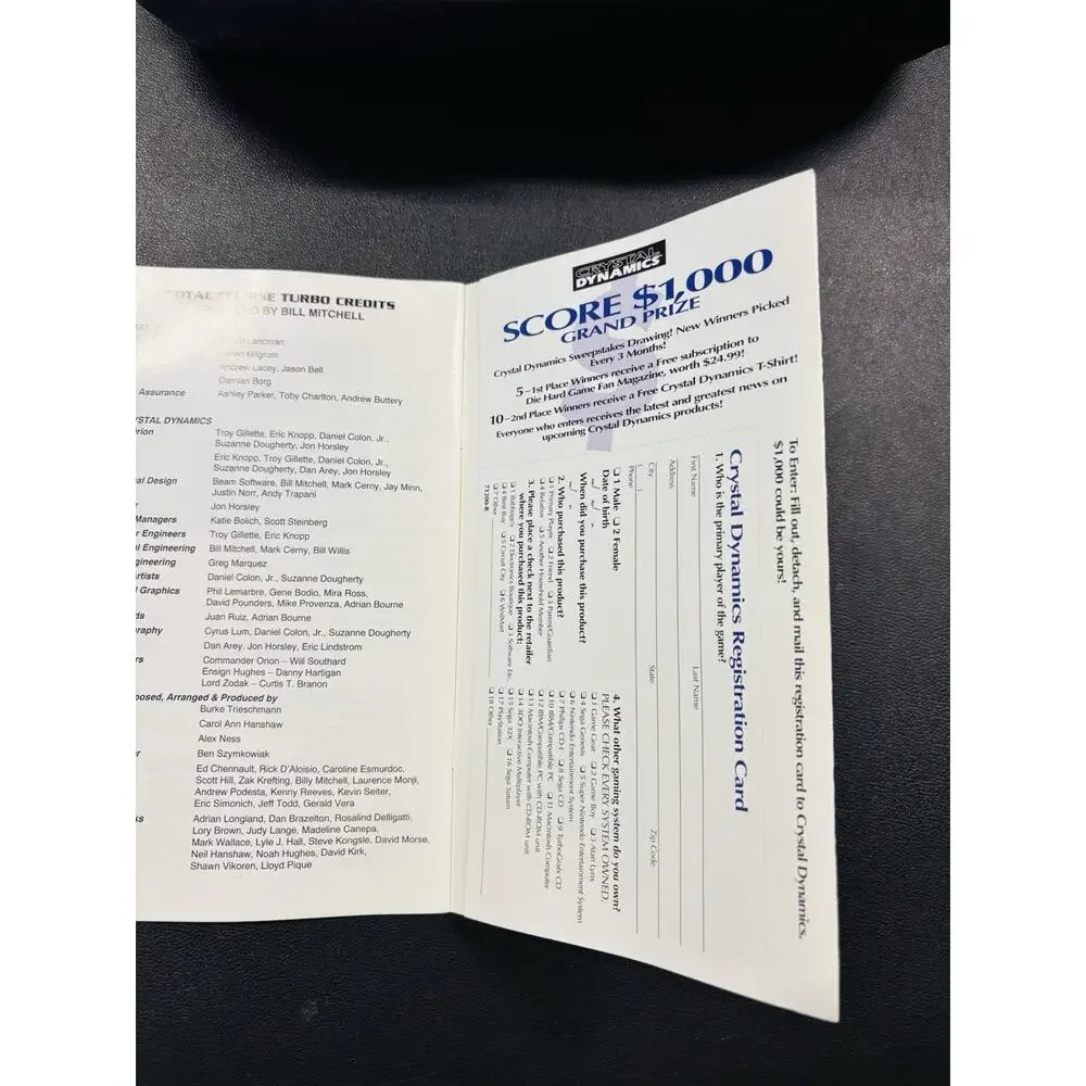 Total Eclipse Turbo CIB Longbox w/ Registration Card Sony PlayStation 1 VG